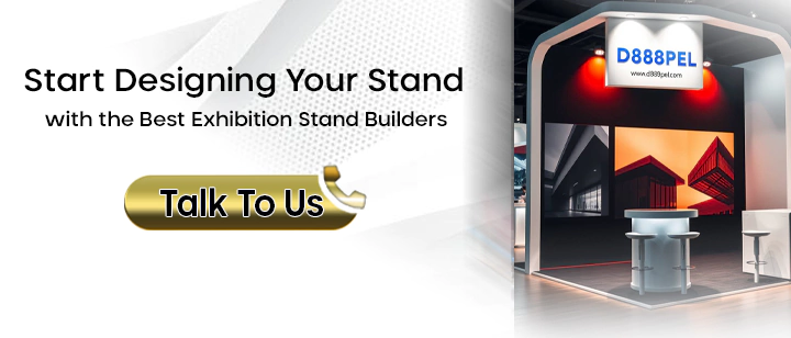 Professional team creating shell scheme booth designs for impactful and organized events in Dubai.