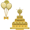Icon representing theme party services in Dubai for unique birthday celebrations.